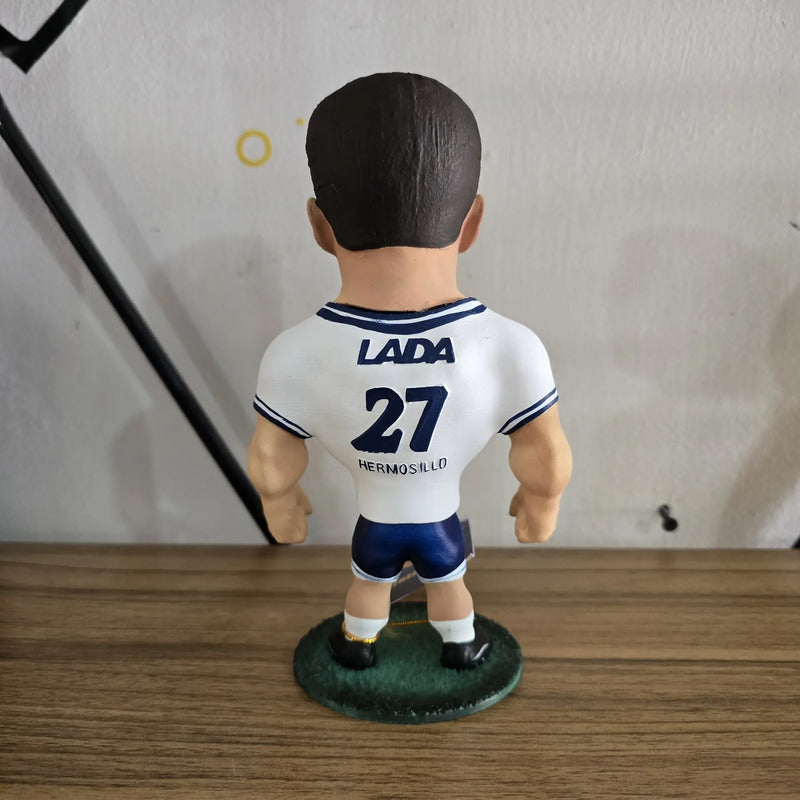 Figura De Futbolista Fuertecito Carlos Hermosillo Cruz Azul
