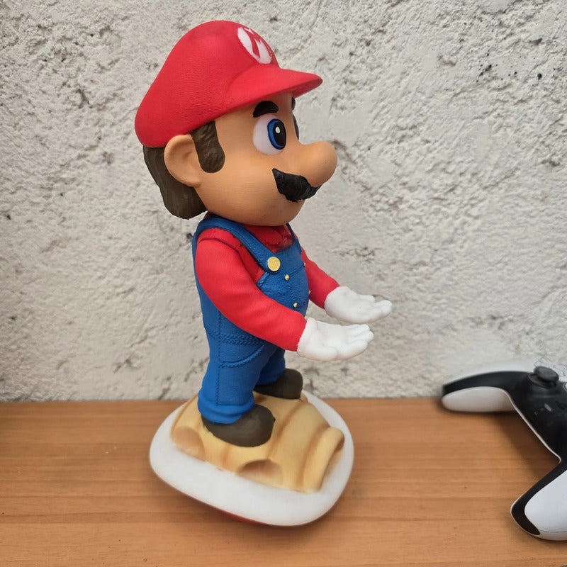Soporte Para Control Xbox Play Nintendo O Celular Mario Bros Rojo