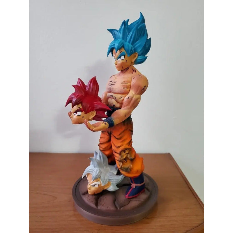 Soporte Control Play Xbox O Cel Goku 3 Cabezas Dragon Ball