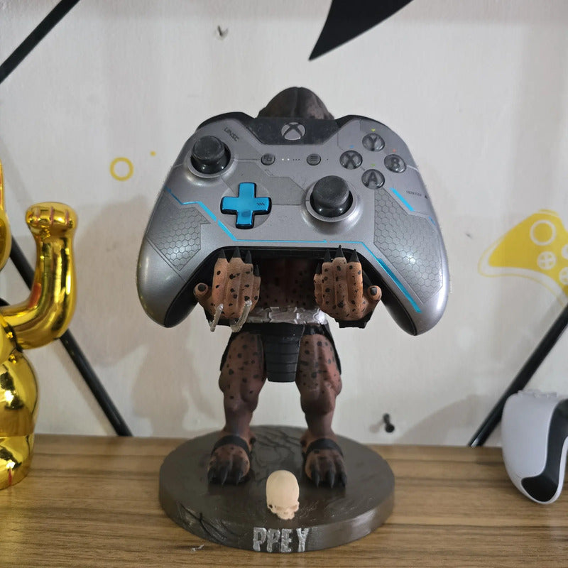 Soporte Para Control Play Xbox O Celular Depredador Caqui