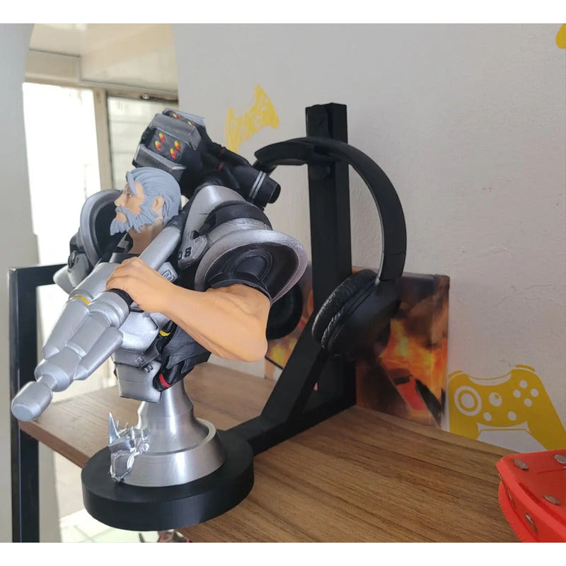 Soporte Para Auriculares De  Reinhardt Overwatch