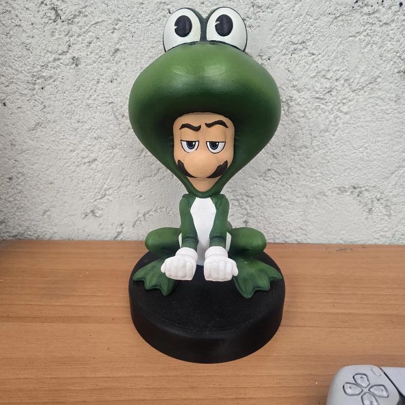 Soporte Control Play Xbox O Cel Luigi Fronteras Suite Rana Verde Lima