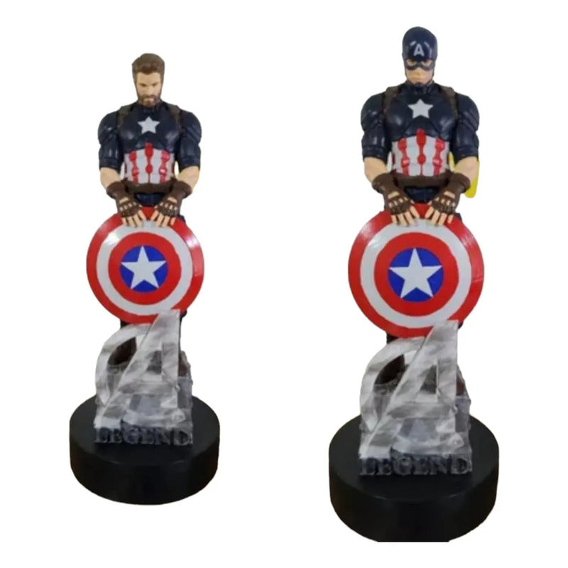 Figura De Acción Capitan America Dos Cabezas