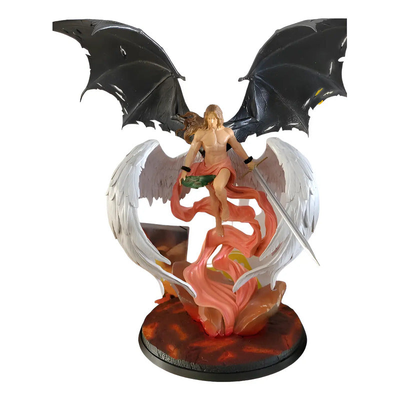 Figura Lucifer Ángel Caído  Blanco