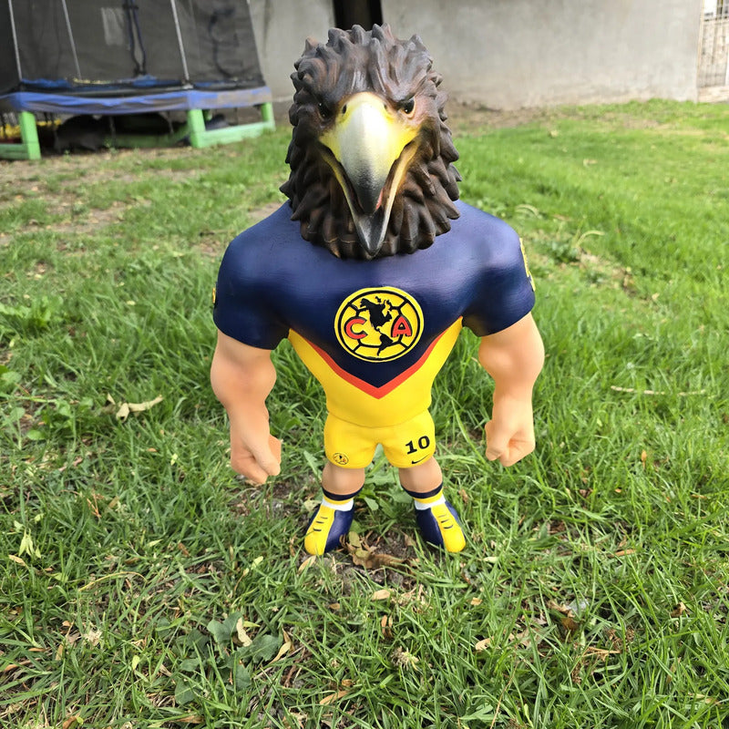 Figura Fuertecito 55 Cm Aguila Del America Edición Tricampeo
