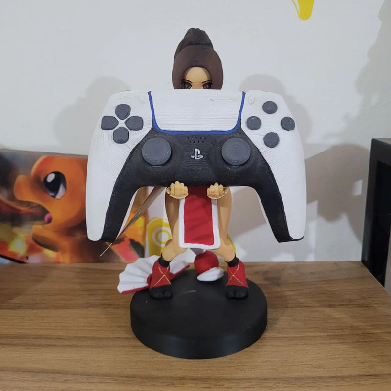 Soporte Para Control Play Xbox O Celular Mai Shiranui Rojo