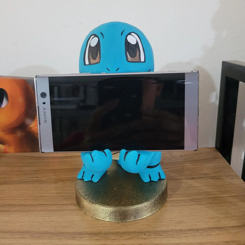 Soporte Para Control  Ps4, Xbox Y Celular Pokémon Squirtle Celeste