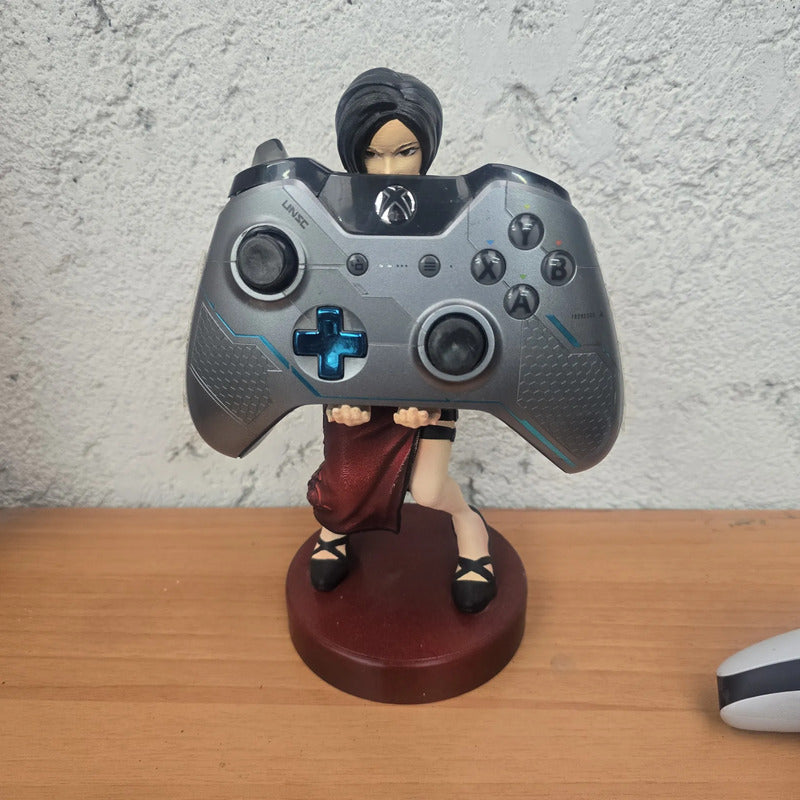 Soporte Control Play Xbox O Cel Ada Wong Resident Evil Rojo