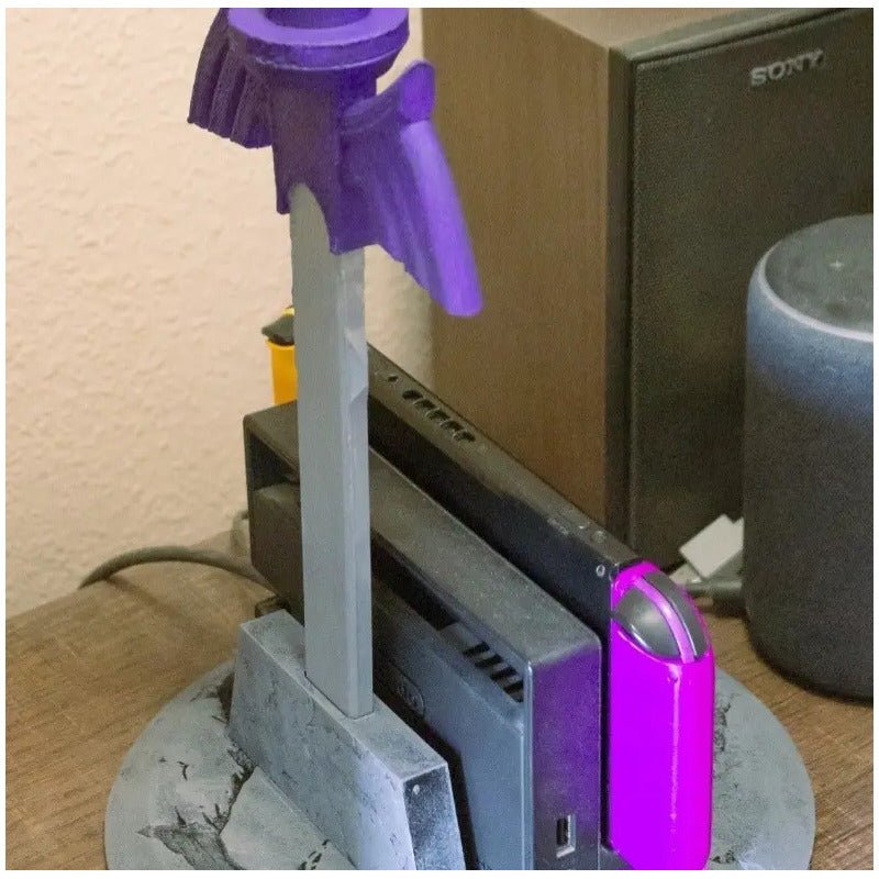 Soporte Dock Para Nintendo Switch Zelda Link Piedra