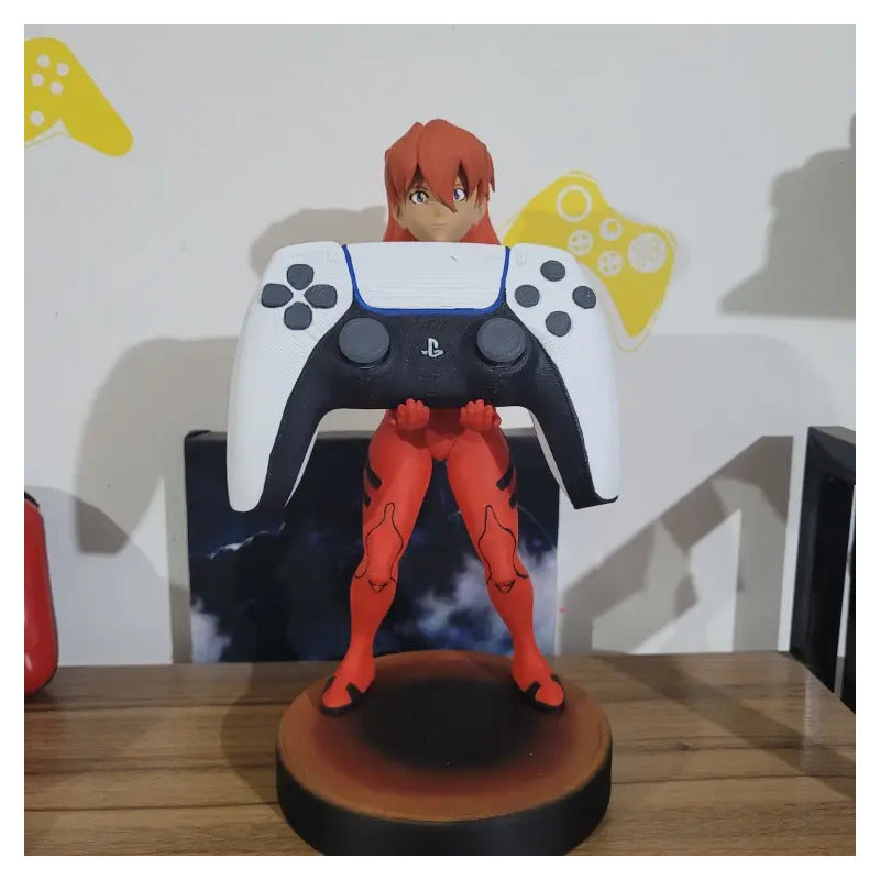 Soporte Control Play Xbox O Celular Azuka Evangelion  Rojo