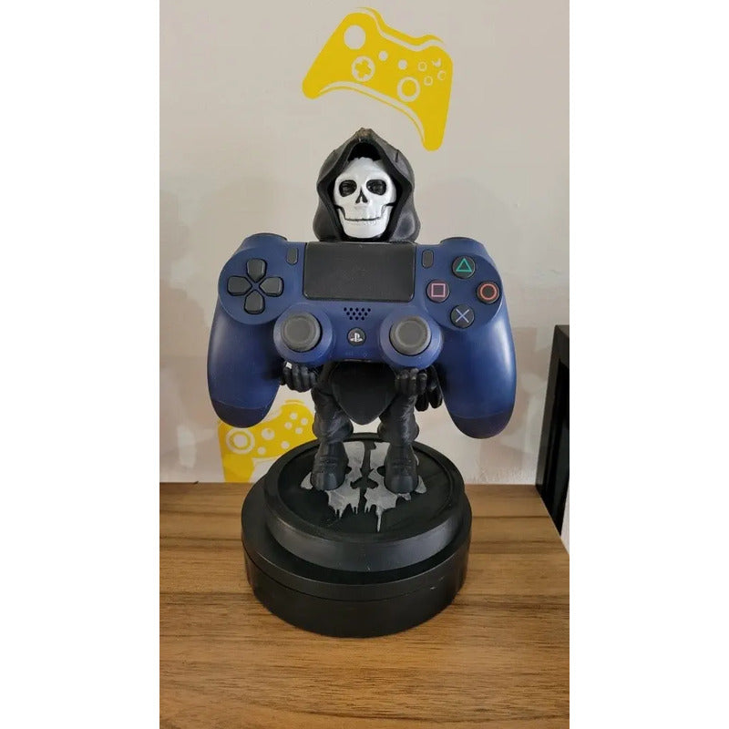 Soporte Control Play Xbox O Celular Ghost Warzone Cod Negro