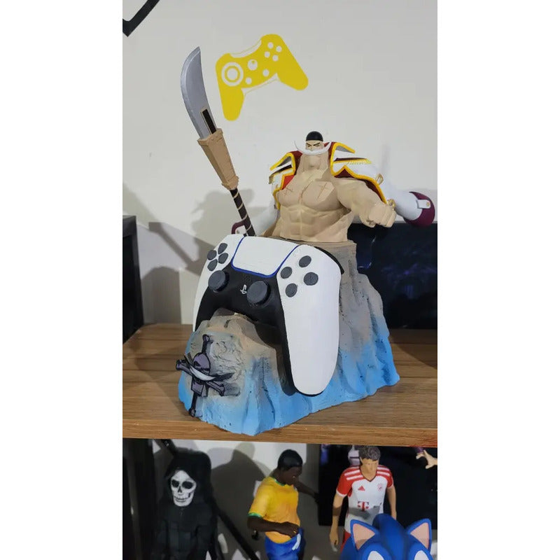 Soporte Control Play Xbox O Celular Barba Blanca One Piece