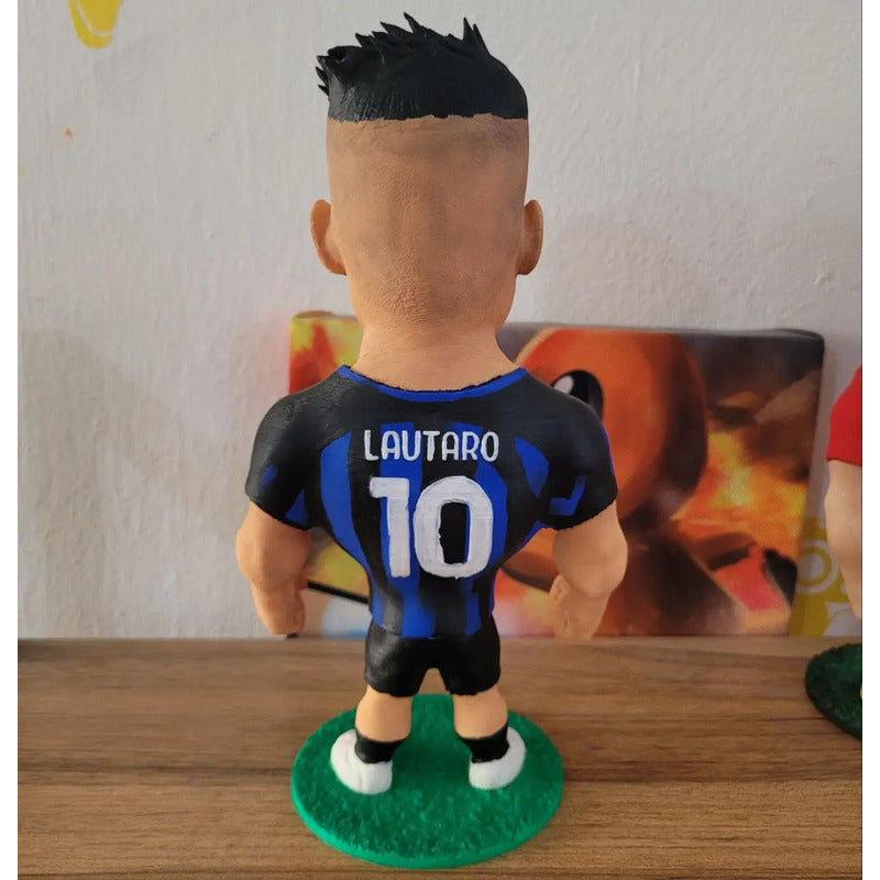 Figura De Futbolista Fuertecito Lautaro Martínez