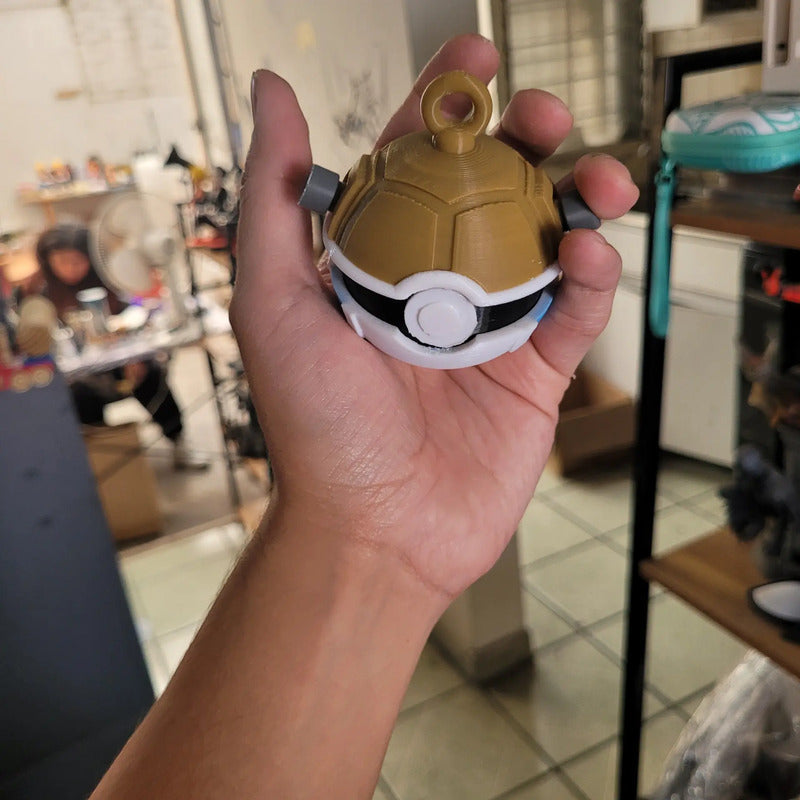 Esferas Árbol Navidad Tipo Pokebola Blastoidee 6 Pack Azul Pokebola