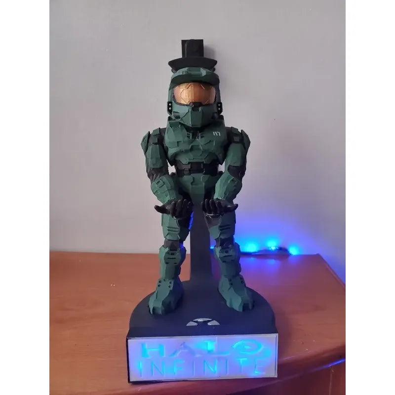 Soporte Para Control Y Audífonos Con Luz Halo Máster Chief