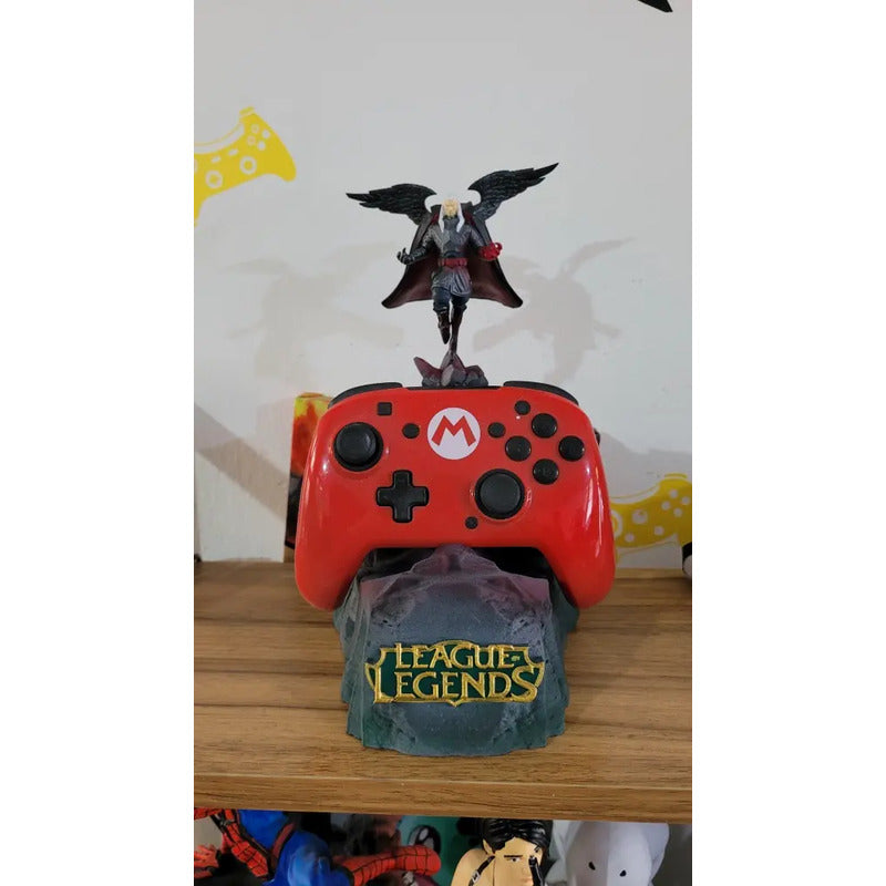 Soporte  Control Play O Xbox Swain Lol Leagues Of Legends  Verde Oscuro