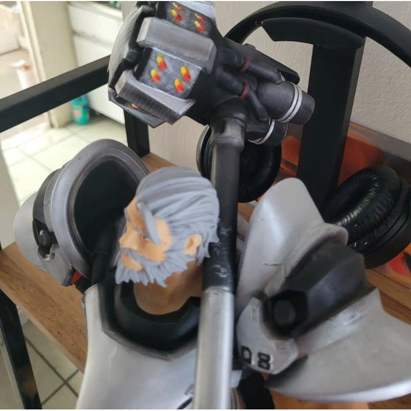 Soporte Para Auriculares De  Reinhardt Overwatch