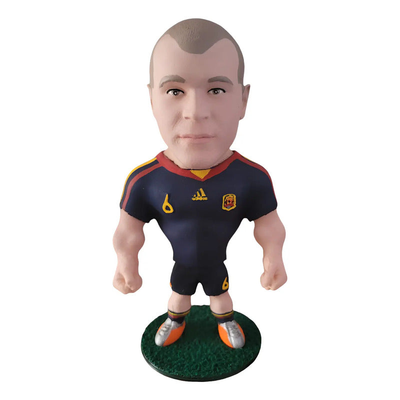 Figura De Futbolista Fuertecito Andrés Iniesta