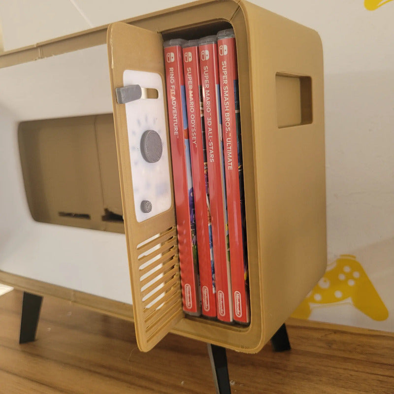 Soporte Para Nintendo Switch Tv Antigua  Caqui