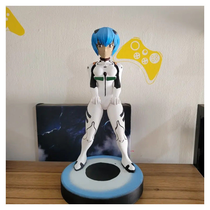Soporte Control Play Xbox O Celular Rei Evangelion  Blanco