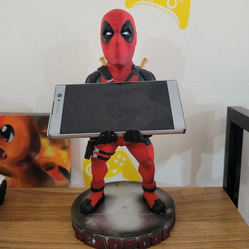Soporte Para Control Play Xbox O Celular Deadpool V3 Rojo