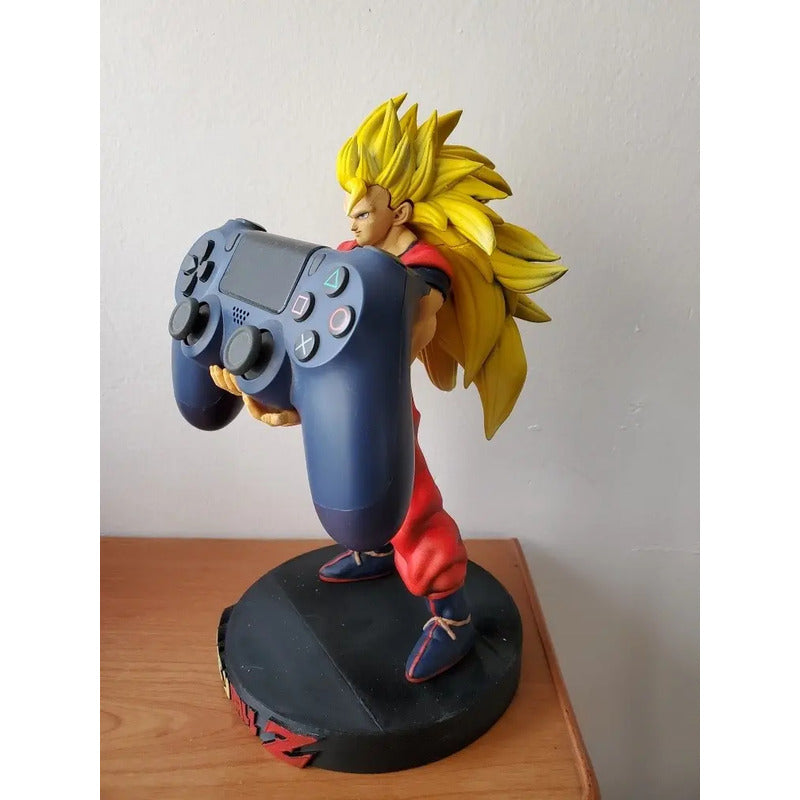 Soporte Control Play Xbox Goku Dos Cabezas Dragon Ball