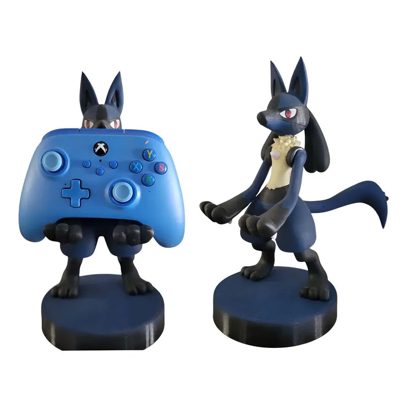 Soporte Para Control Xbox Play O Celular De Lucario Azul