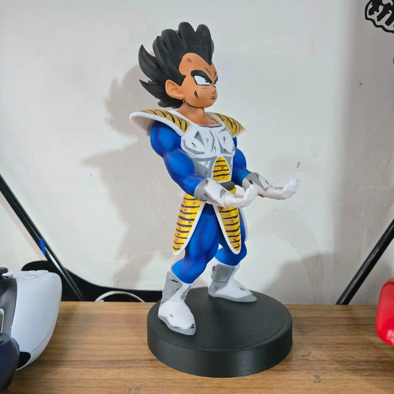 Soporte Control Play Xbox O Celular Vegueta Dragon Ball Z Azul