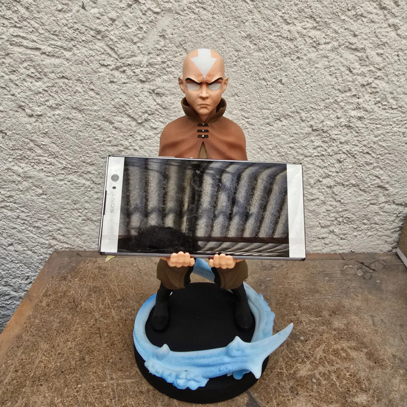 Soporte Control Play Xbox O Cel Avatar La Leyenda De Aang Amarillo