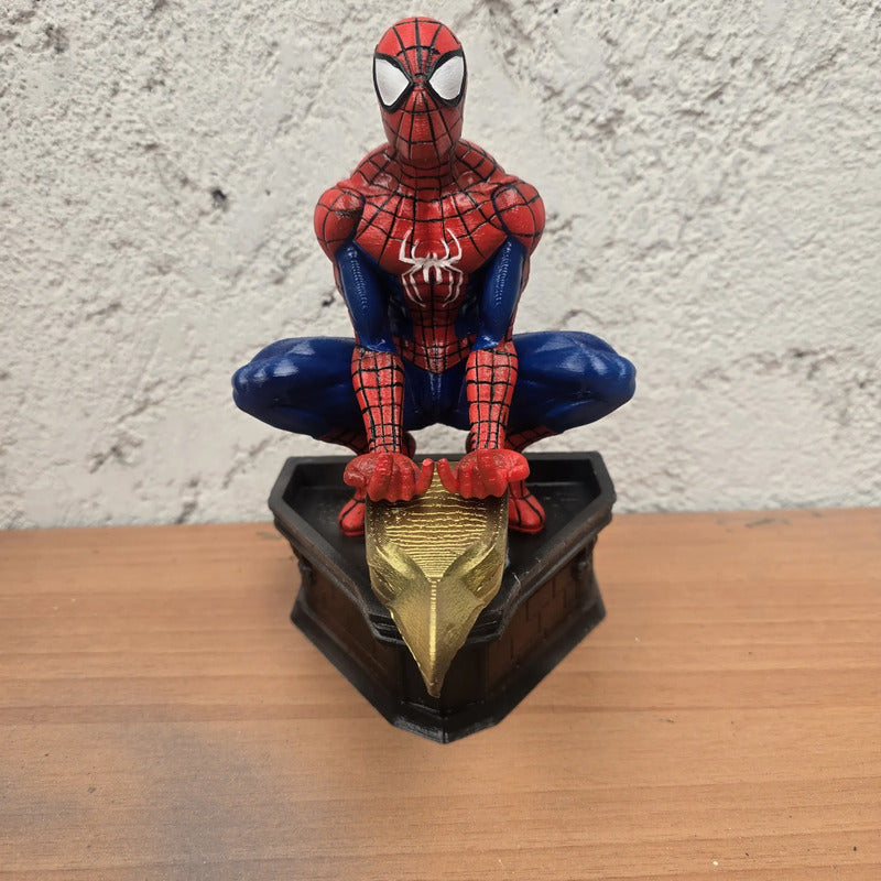 Soporte Para Controles Xbox Play O Celular Spiderman V2 Rojo