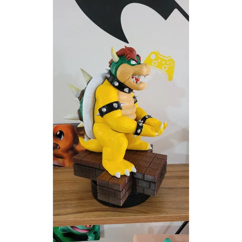 Soporte Control Play Xbox O Celular Bowser Mario Bros