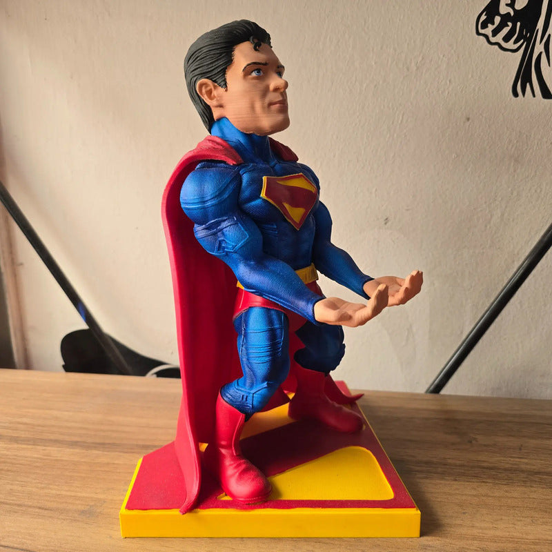 Soporte Para Control De Xbox Play O Celular Superman Legacy Azul