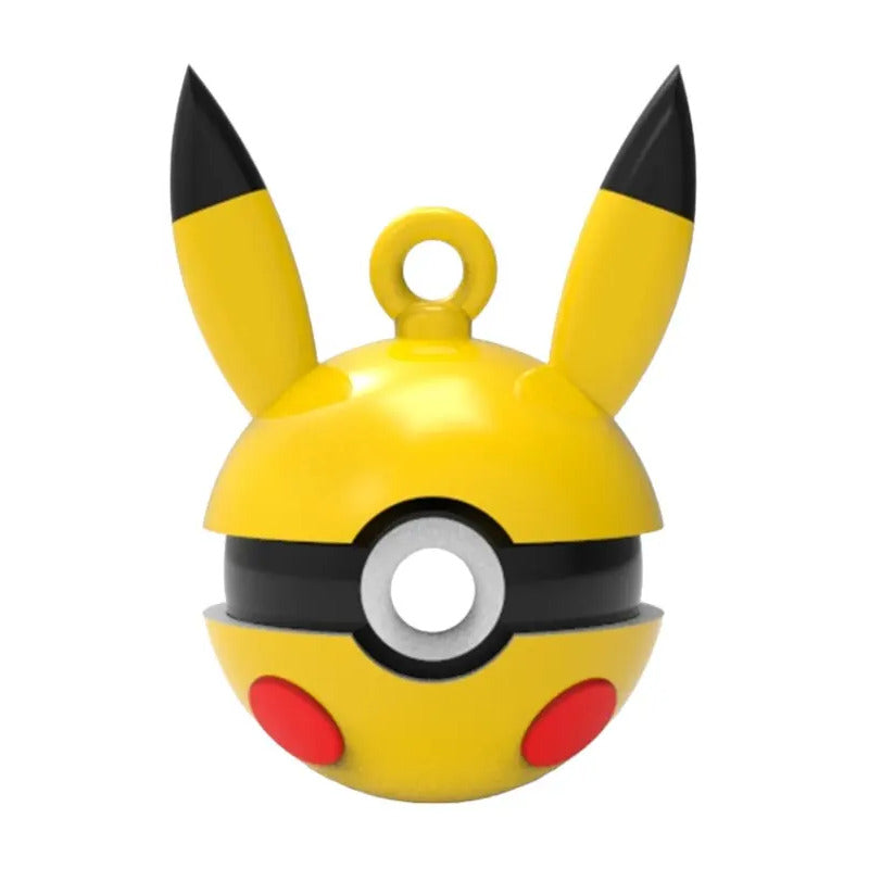 Esferas Árbol De Navidad Tipo Pokebola Pikachuu 6 Pack Amarillo Pokebola