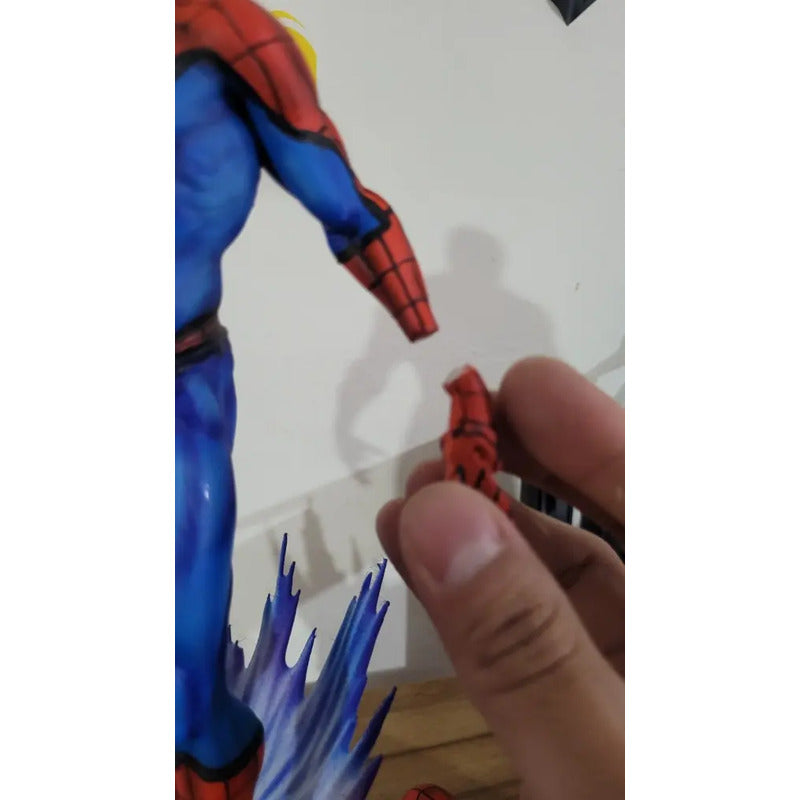 Figura De Acción Spiderman Dos Cabezas Con Imanes