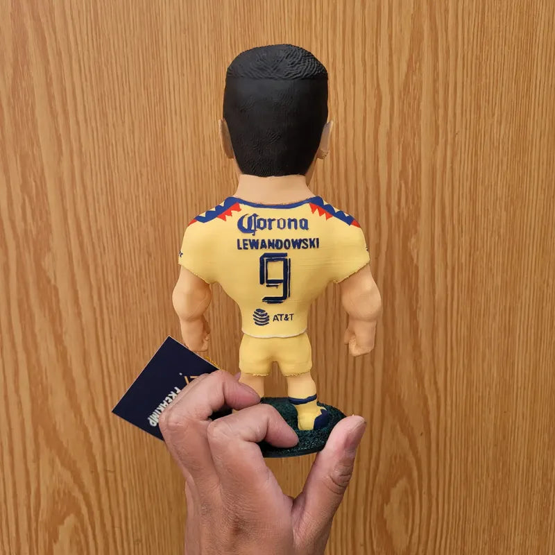 Figura De Fútbol Fuertecito Lewandowsky