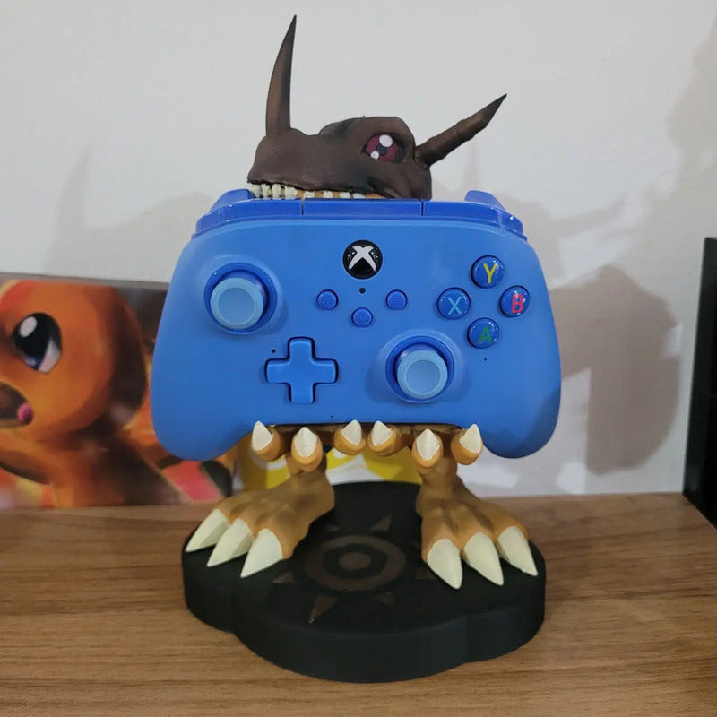 Soporte Para Control De Play Xbox O Cel Greymon Digimon