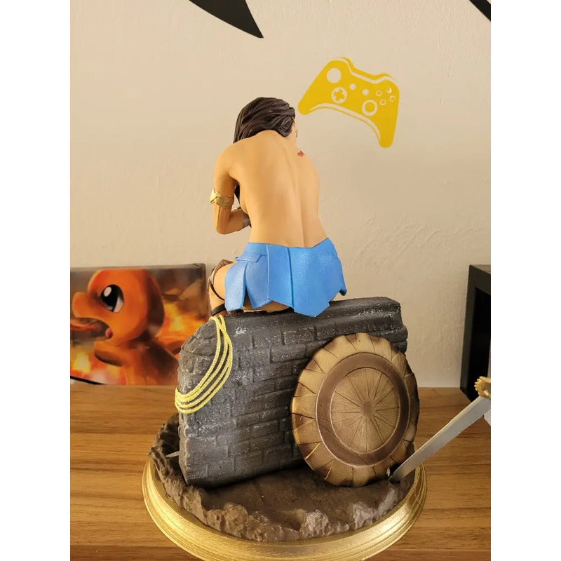 Figura Wonder Woman Mujer Maravilla Gal Gadot Sin Traje
