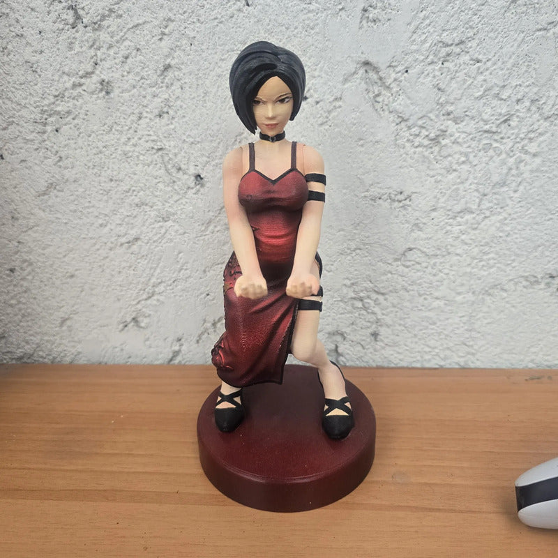Soporte Control Play Xbox O Cel Ada Wong Resident Evil Rojo