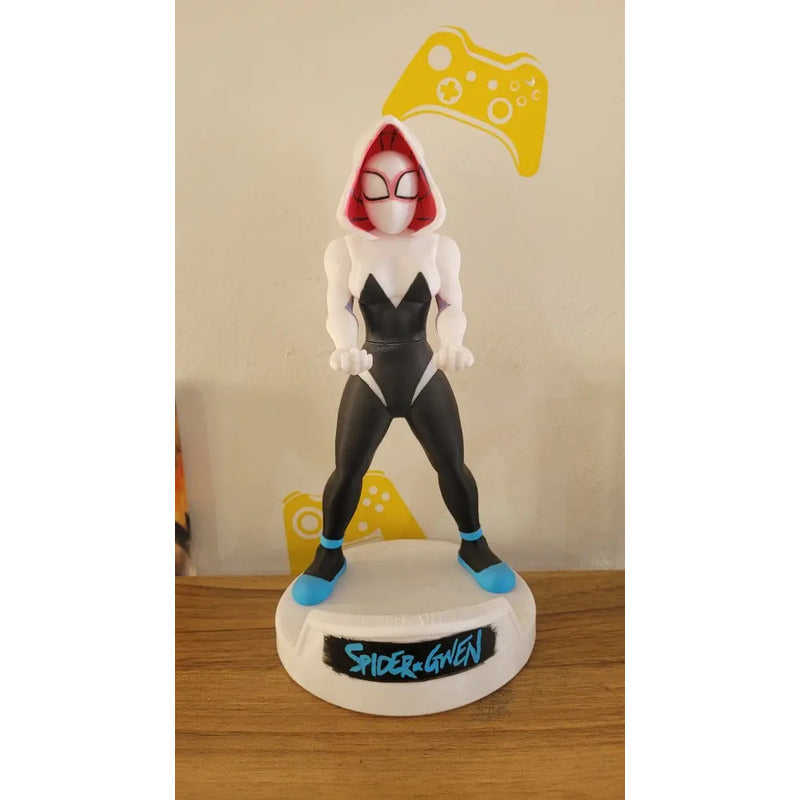 Soporte Control Play Xbox Switch O Cel Spider Gwen Spiderman