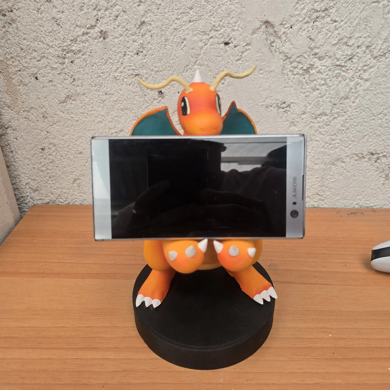 Soporte Control Play Xbox O Celular Dragonite Naranja Claro