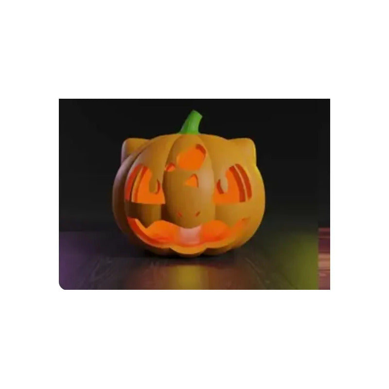Lampara Hallowen De Calabaza Bulbasaur Amarillo