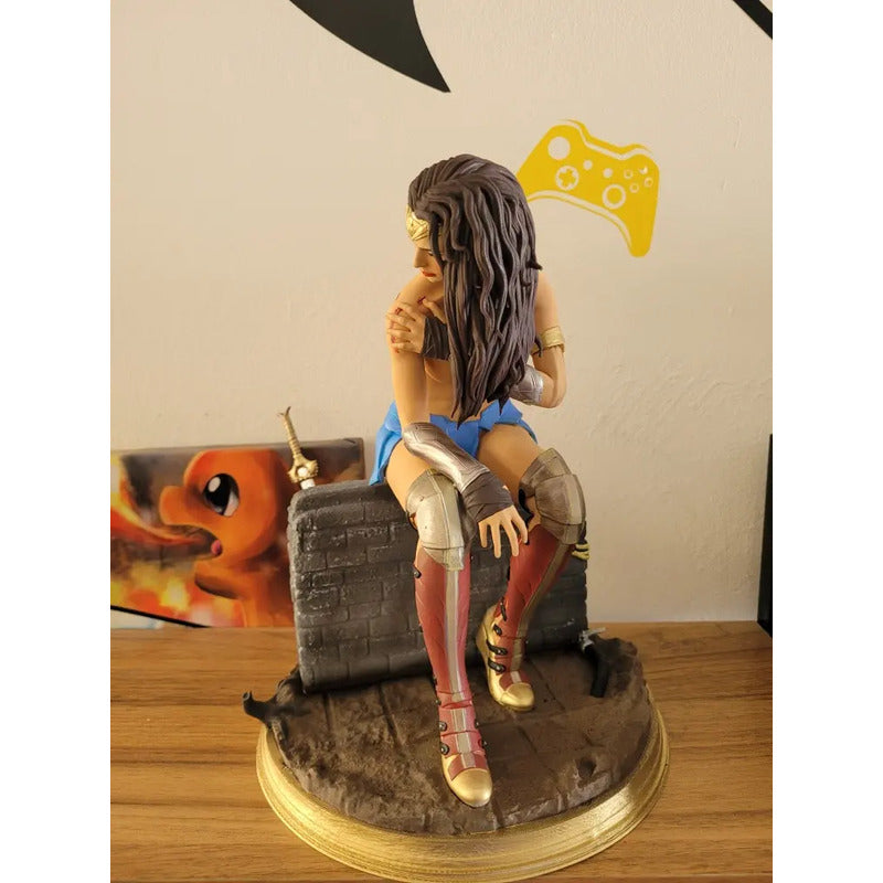 Figura Wonder Woman Mujer Maravilla Gal Gadot Sin Traje