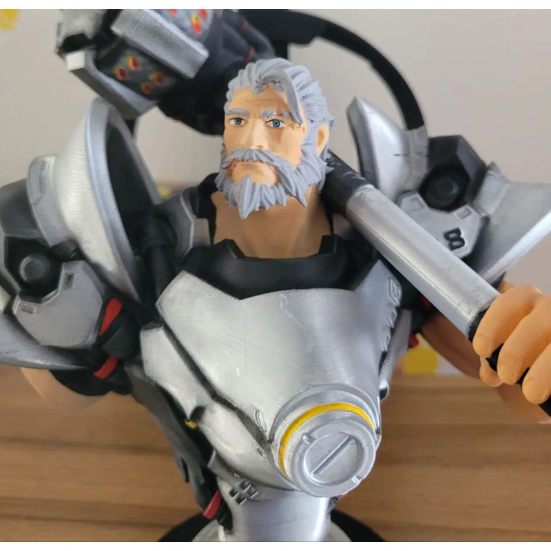 Soporte Para Auriculares De  Reinhardt Overwatch