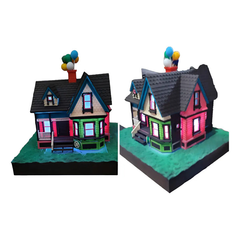 Casita De Up Una Aventura De Altura Ellie Y Carl Con Luz  Todos