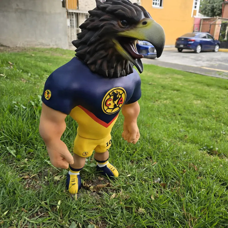 Figura Fuertecito 55 Cm Aguila Del America Edición Tricampeo