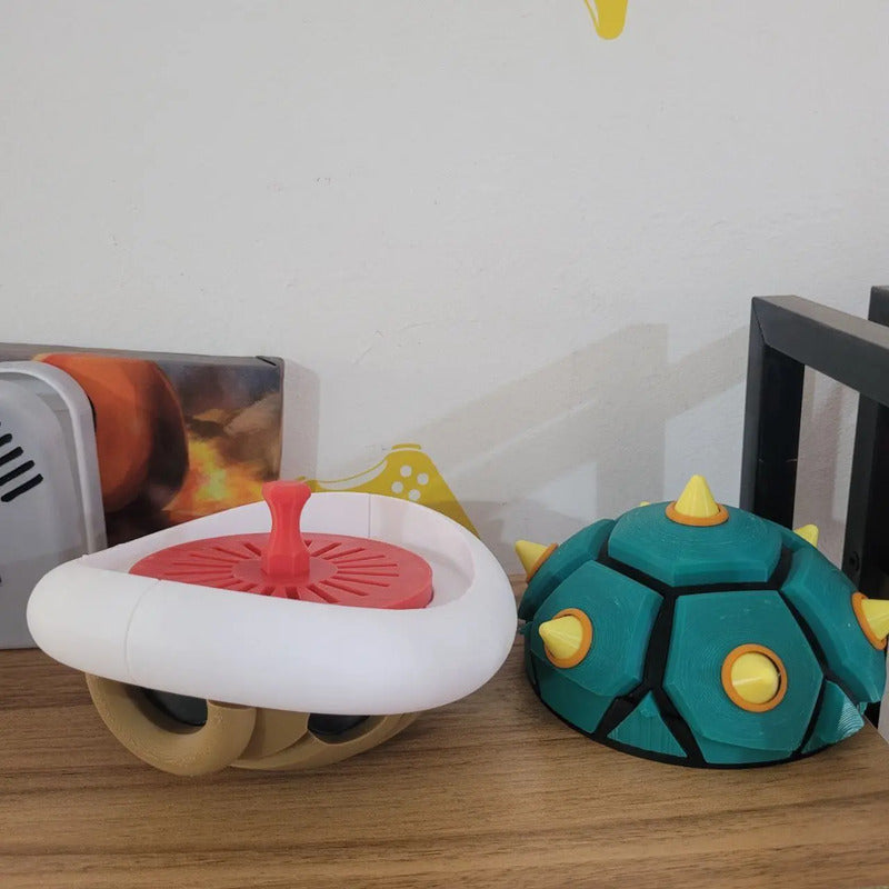 Tortuga De Mario Organizadora Para Sd De Nintendo Swich