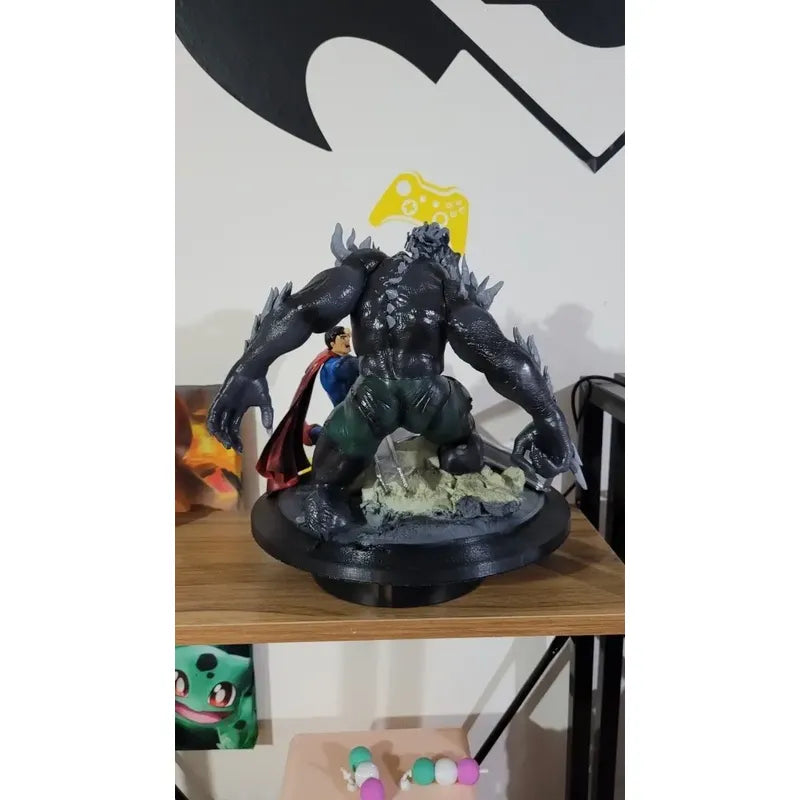 Figura De Acción  Diorama Superman Vs Doomsday