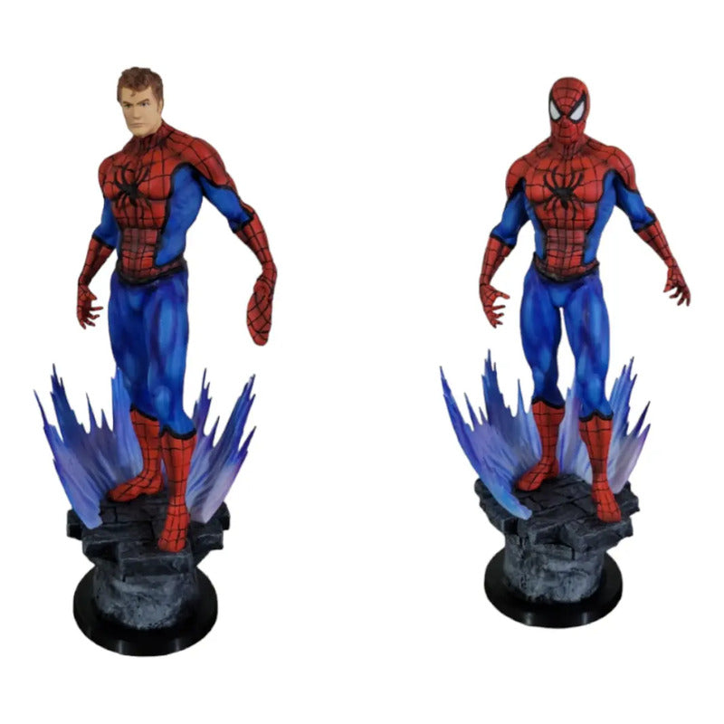 Figura De Acción Spiderman Dos Cabezas Con Imanes