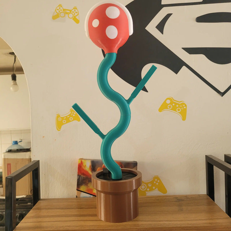 Soporte Para Nintendo Switch Planta Piraña  Verde