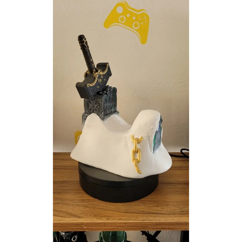 Soporte Control De Play O Xbox God Of War Martillo